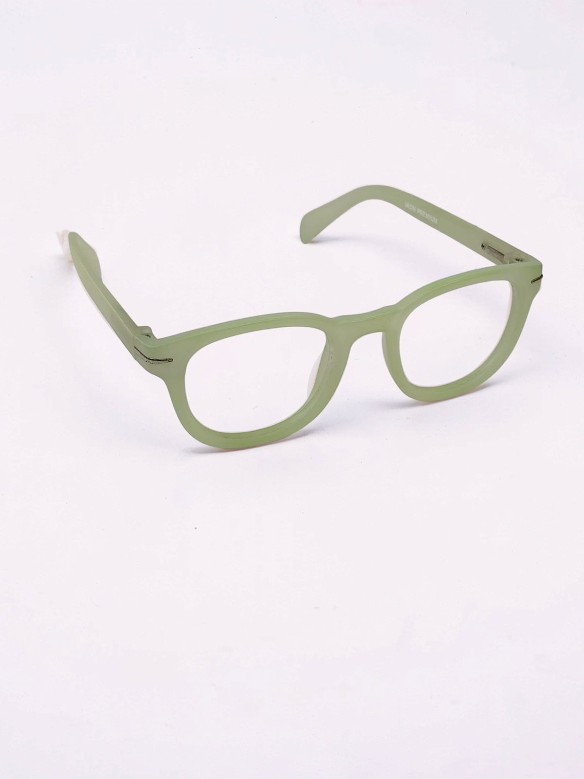 Flexible Olive Green Wayfarer Eyeglasses