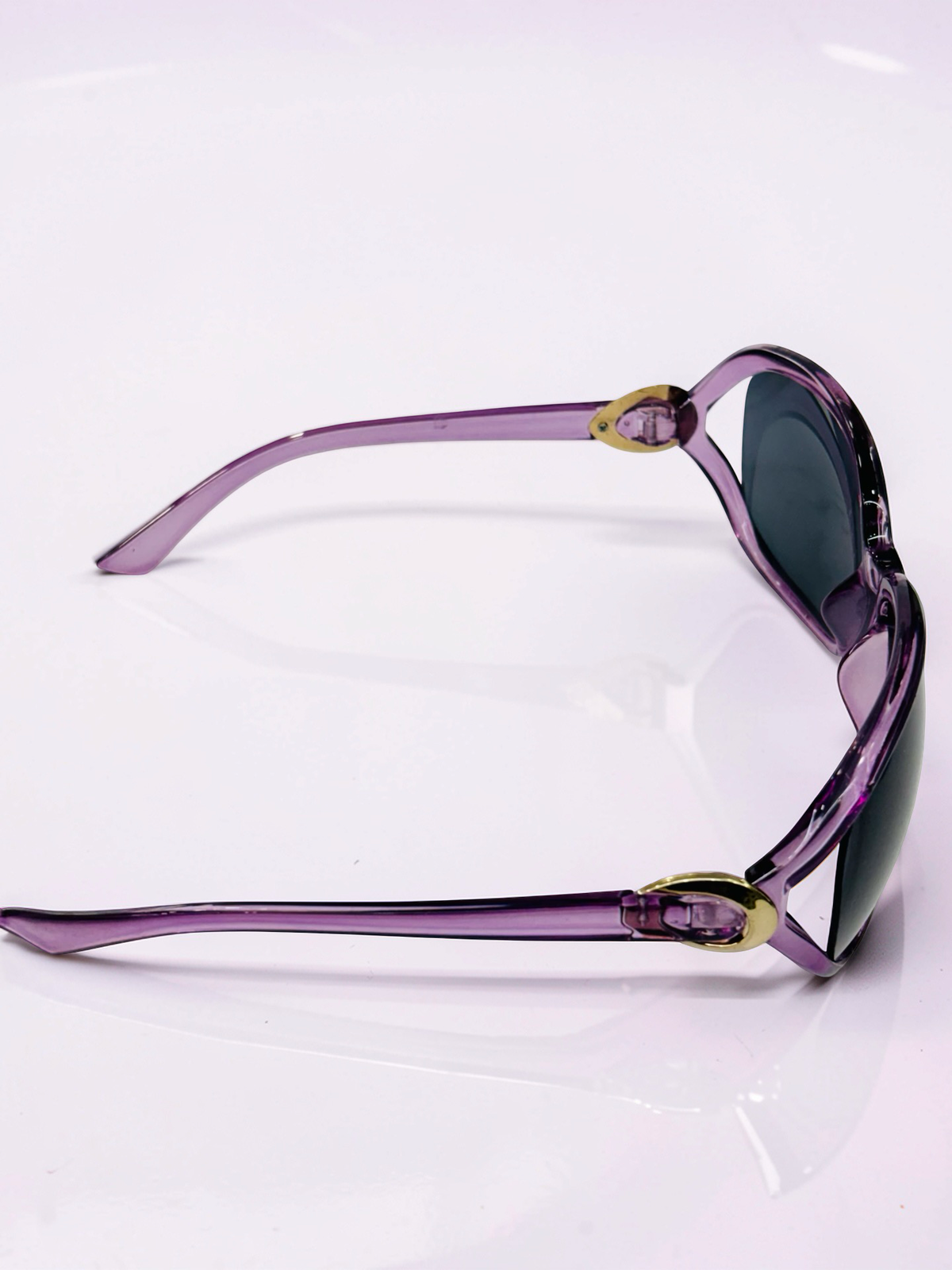 Ladies Prescription Sunglasses – Transparent Purple