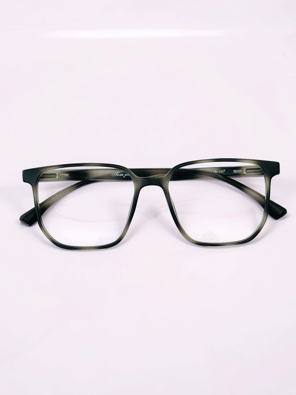 Flexible Square Optical Frame – Grey Tortoise