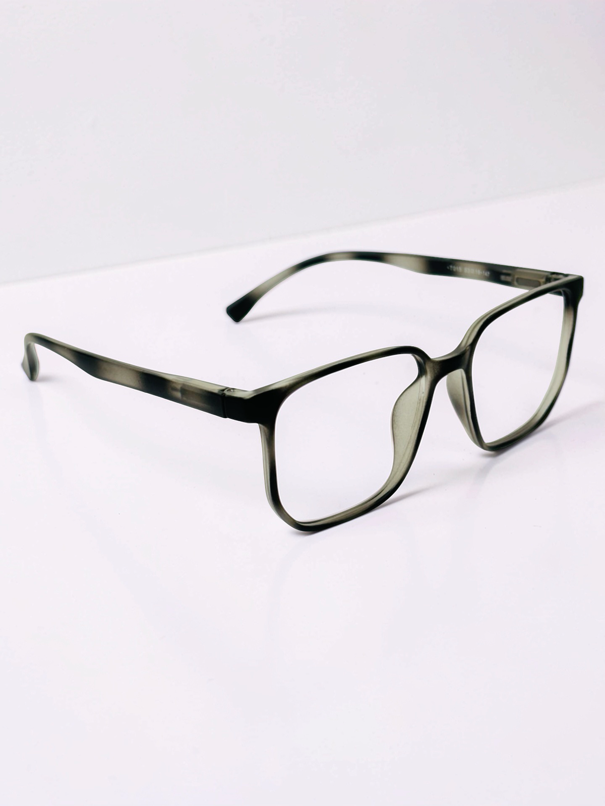 Flexible Square Optical Frame – Grey Tortoise