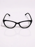 Cat-Eye Flexi Frame – Black