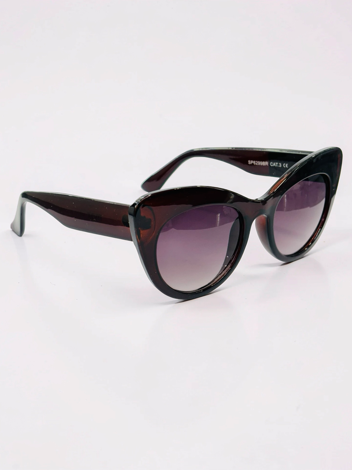 Cat Eye Prescription Sunglasses – Glossy Black