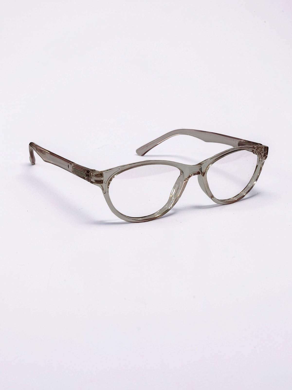 Smoke Grey Cat-Eye Optical Frame