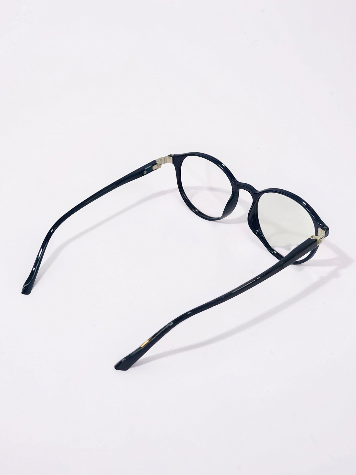 Round Black Optical Frame – Flexible Unisex