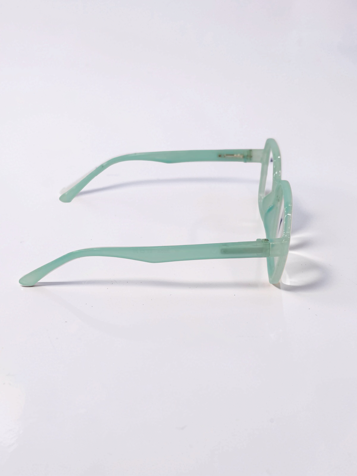 Mint Green Geometric Eyeglasses