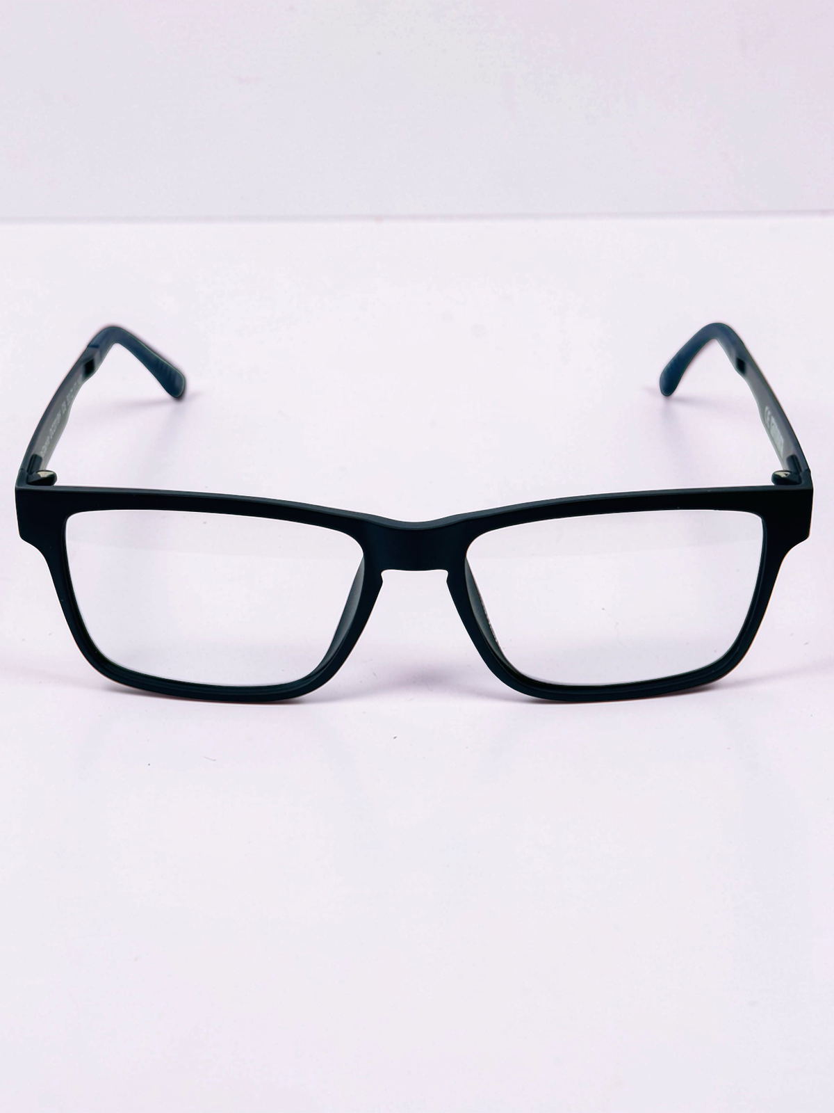 Clip-On Sunglasses - DiCaprio | Matte Black | Rectangle | Medium Fit