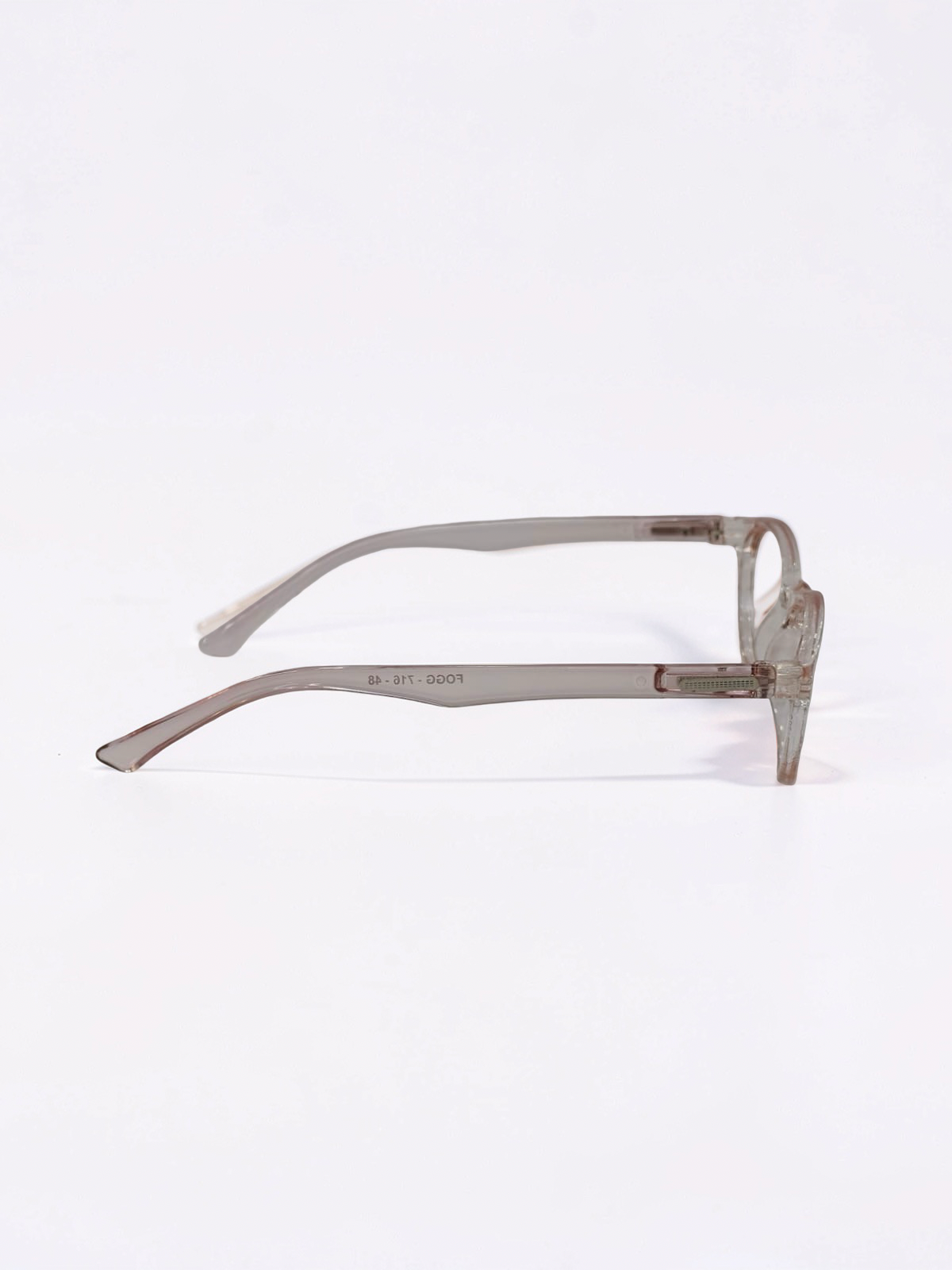 Smoke Grey Cat-Eye Optical Frame