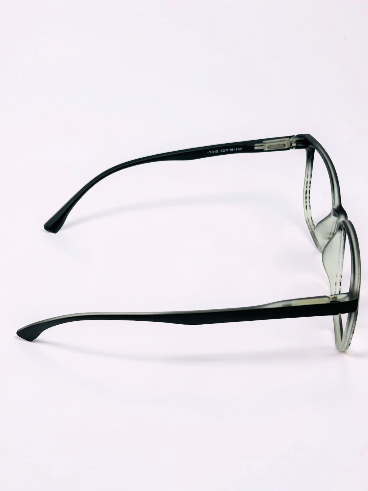 Teal Gradient Square Optical Frame – Flexible Unisex