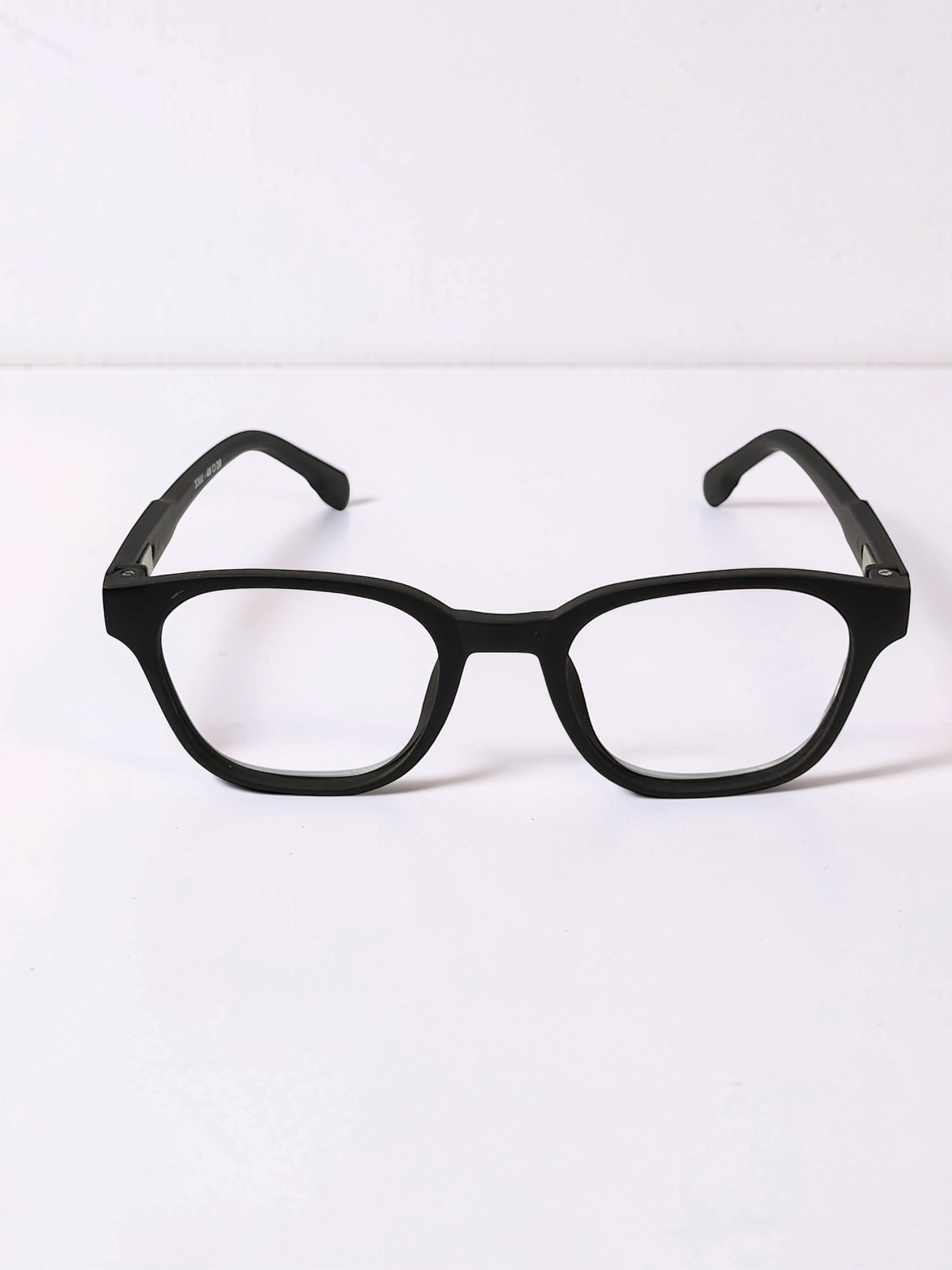 Flexible Square Optical Frame – Matte Black