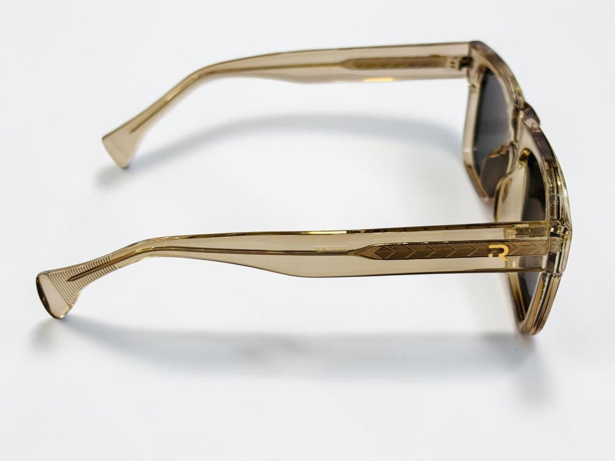 Veyra Champagne Square Sunglasses