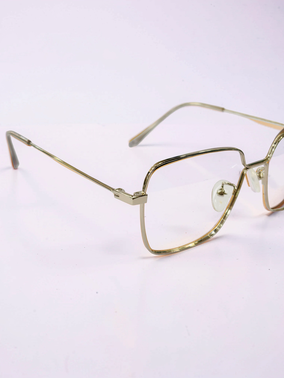 Silver Square Stainless Steel Frame – Unisex