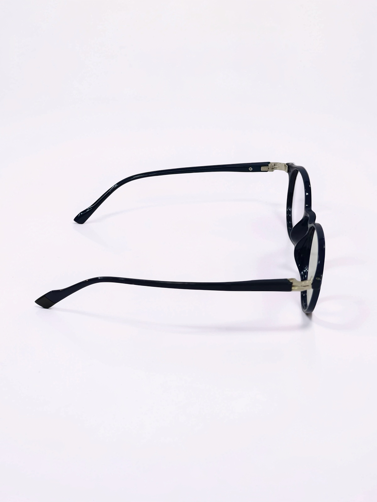 Round Black Optical Frame – Flexible Unisex