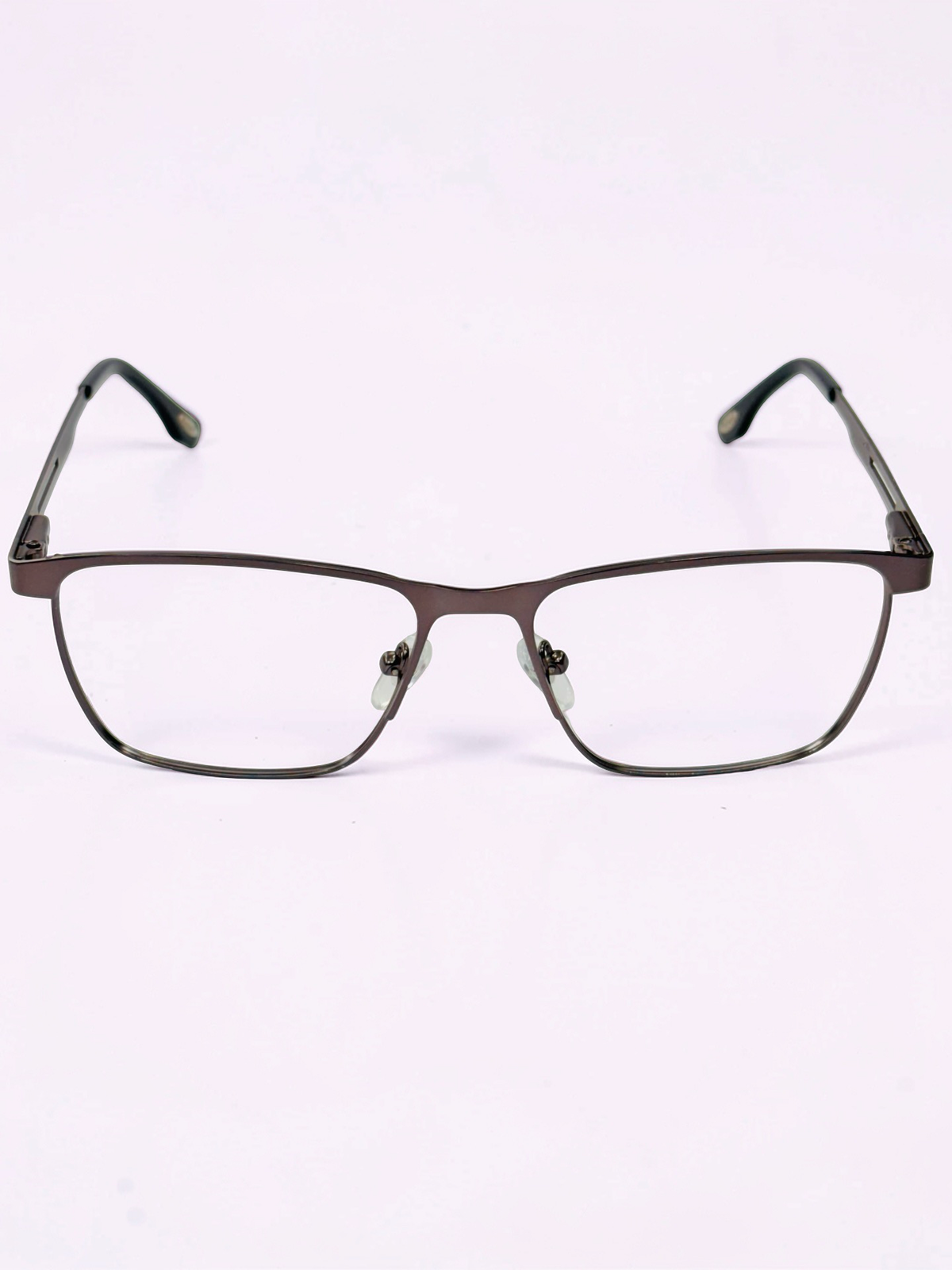 Gunmetal Rectangular Stainless Steel Unisex Frame