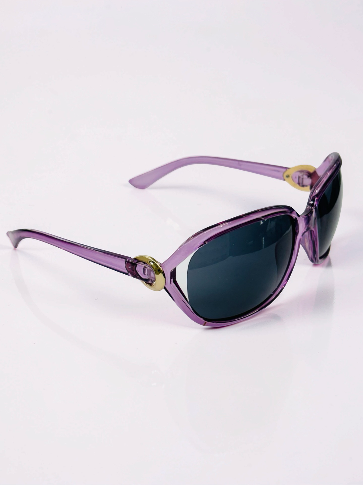 Ladies Prescription Sunglasses – Transparent Purple