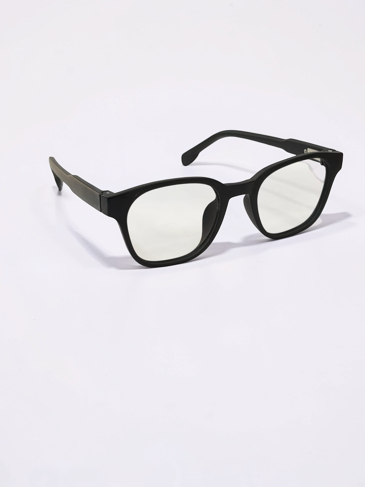 Flexible Square Optical Frame – Matte Black