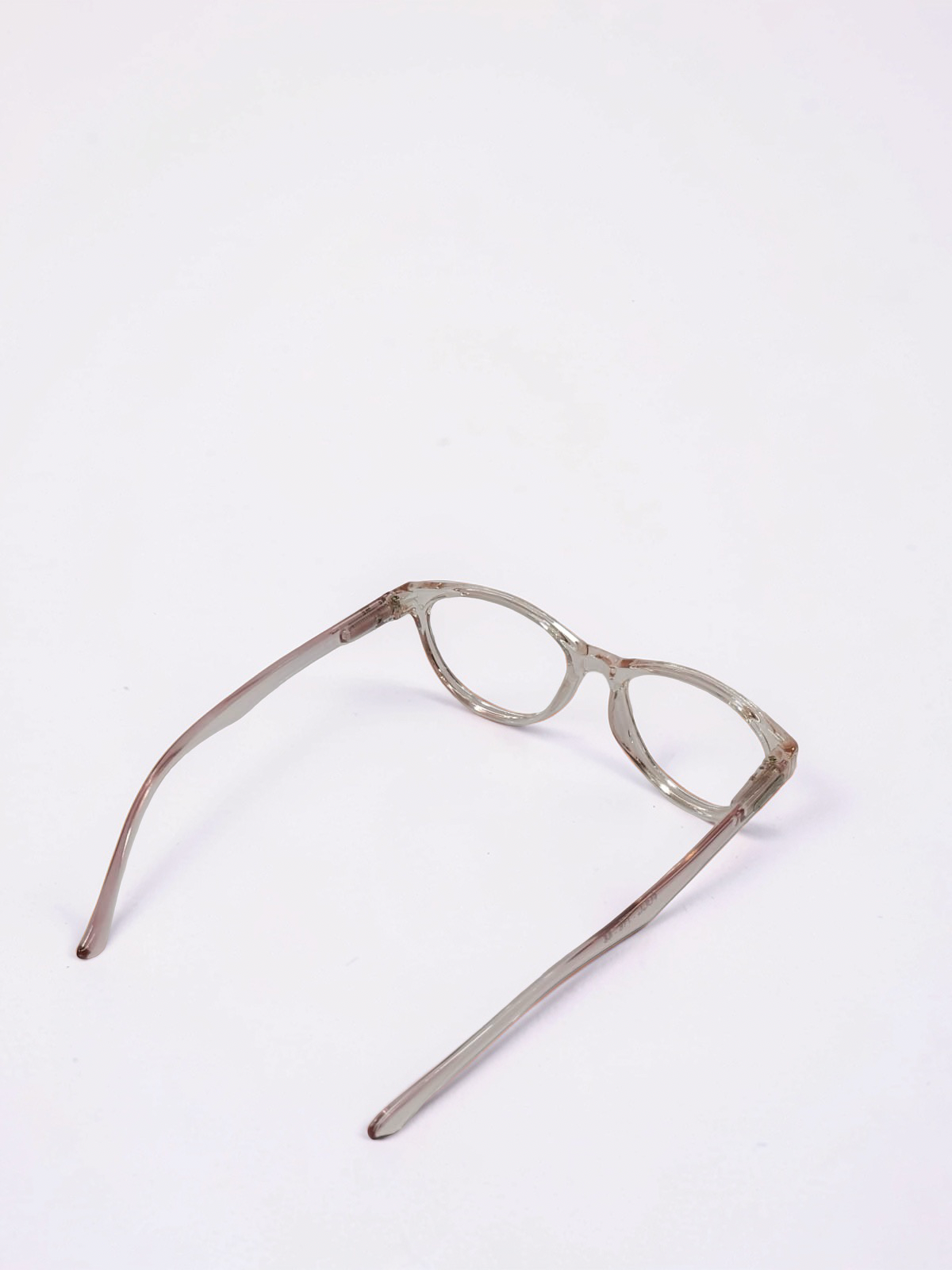 Smoke Grey Cat-Eye Optical Frame