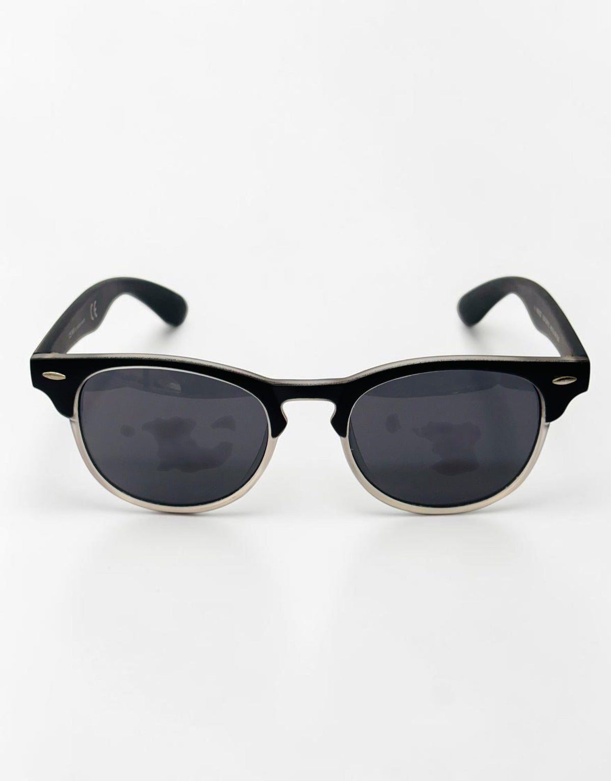 2.5 NVG Clubmaster Prescription Sunglasses – Black & Clear