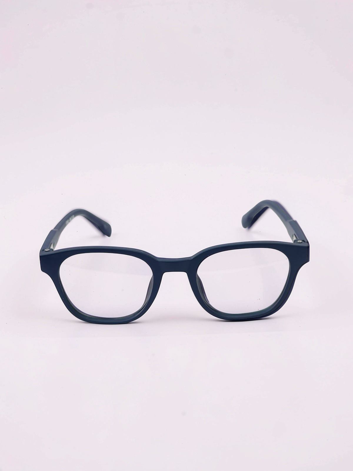 Matte Navy Blue Square Optical Frame