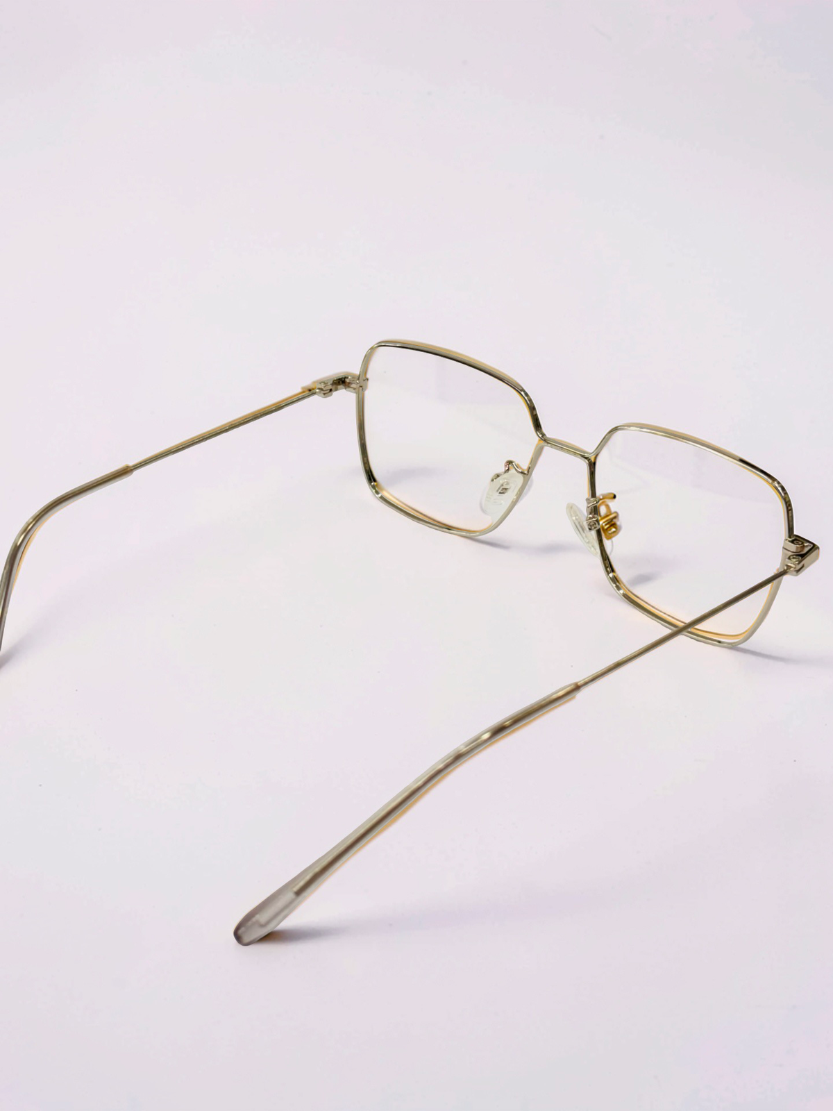 Silver Square Stainless Steel Frame – Unisex