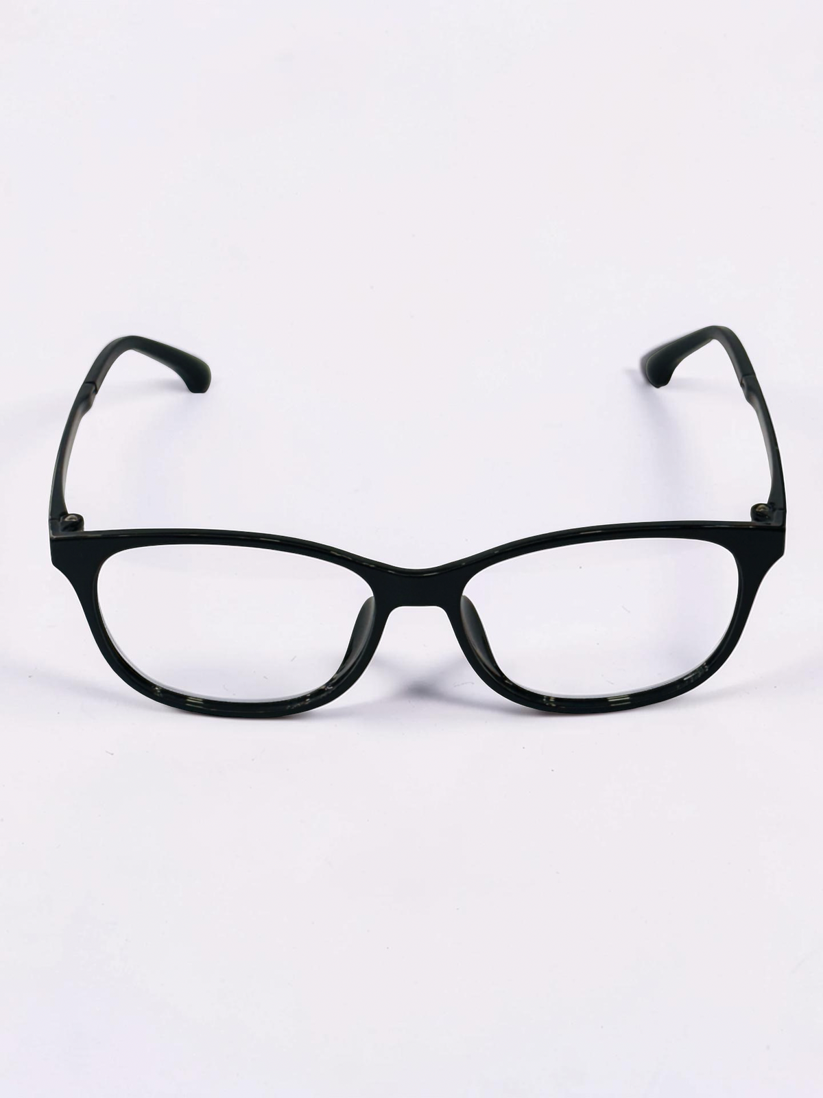 Clip-on lens shown attached to the frame