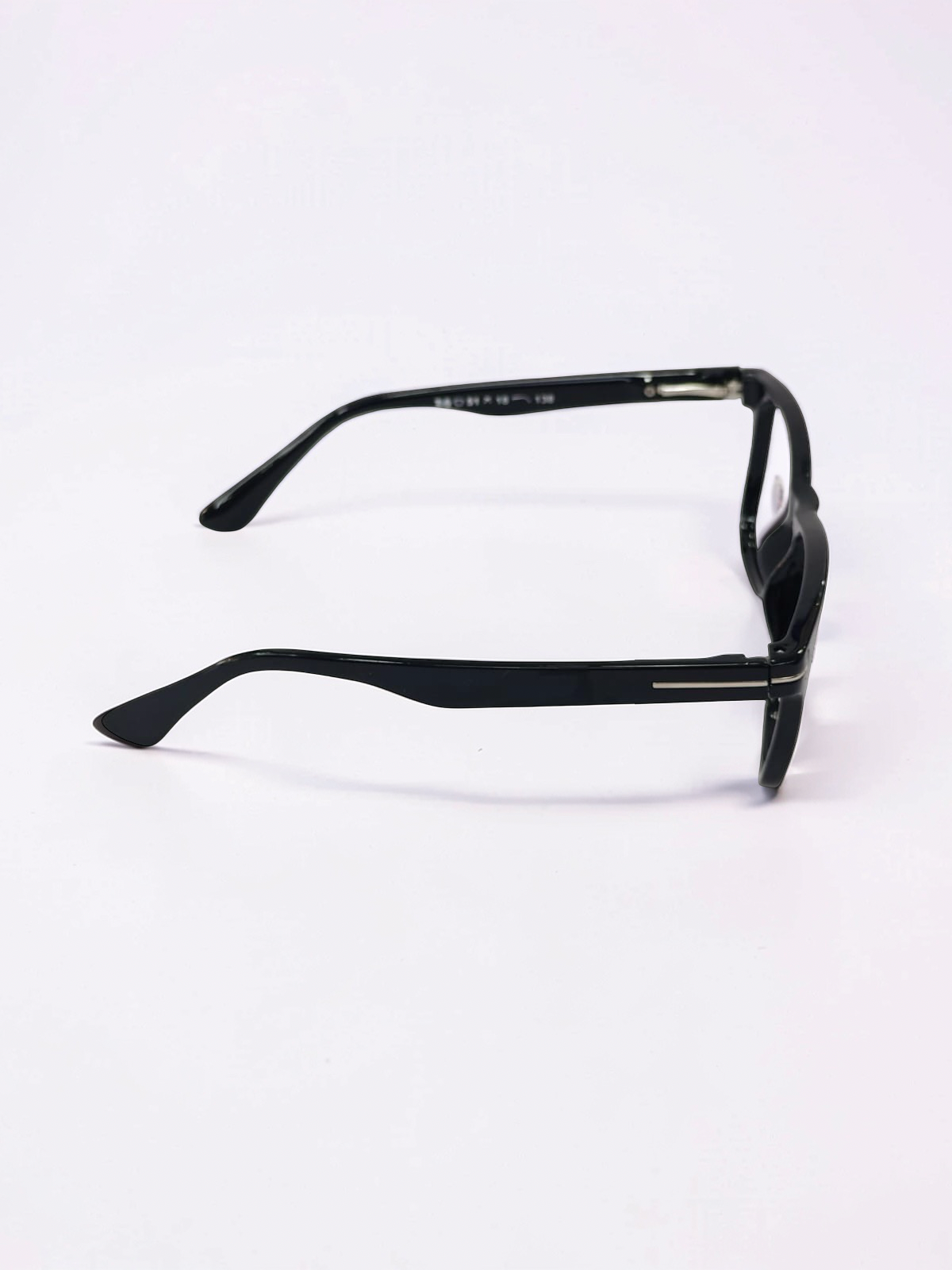 Square Glossy Black Optical Frame – Flexible Unisex