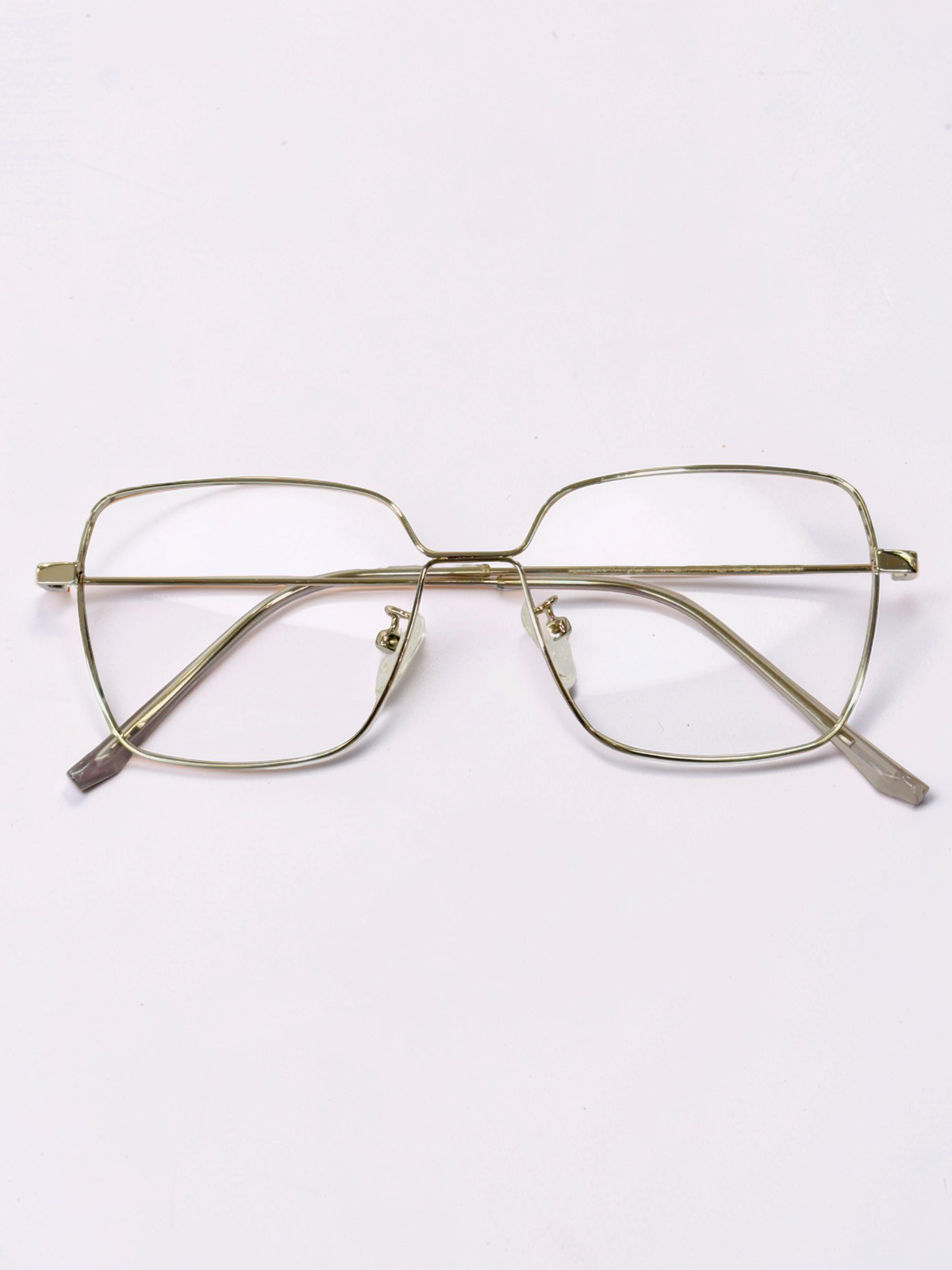 Silver Square Stainless Steel Frame – Unisex