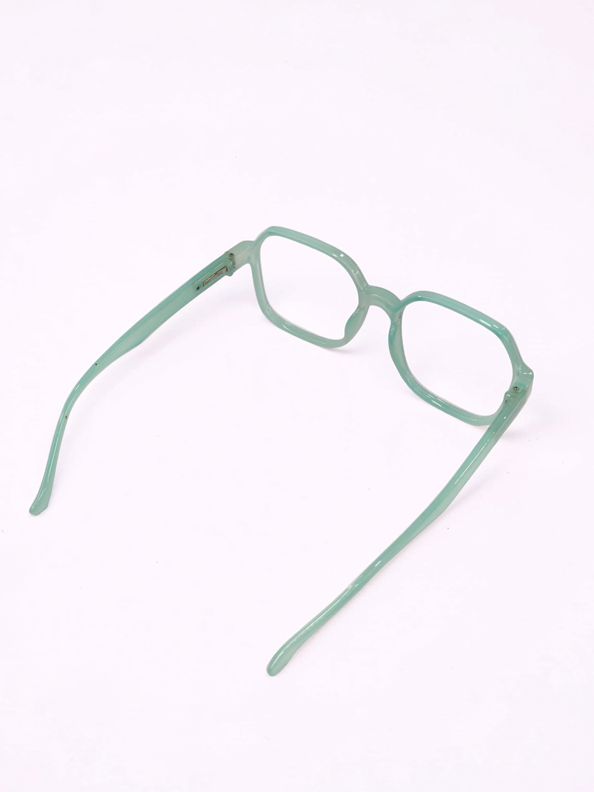 Mint Green Geometric Eyeglasses