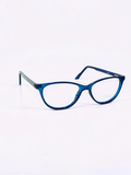 Cat-Eye Flexi Frame – Teal Blue