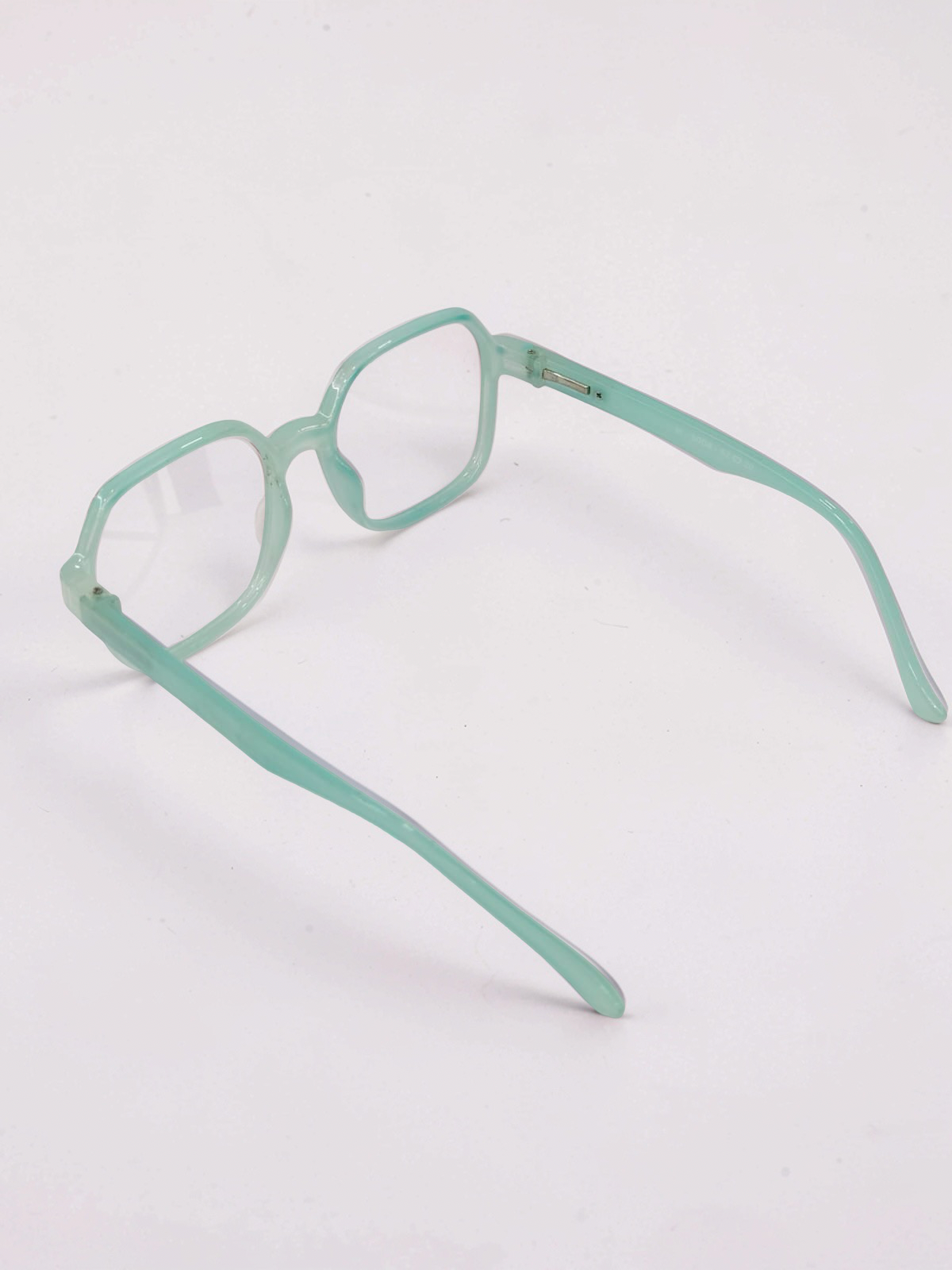 Mint Green Geometric Eyeglasses