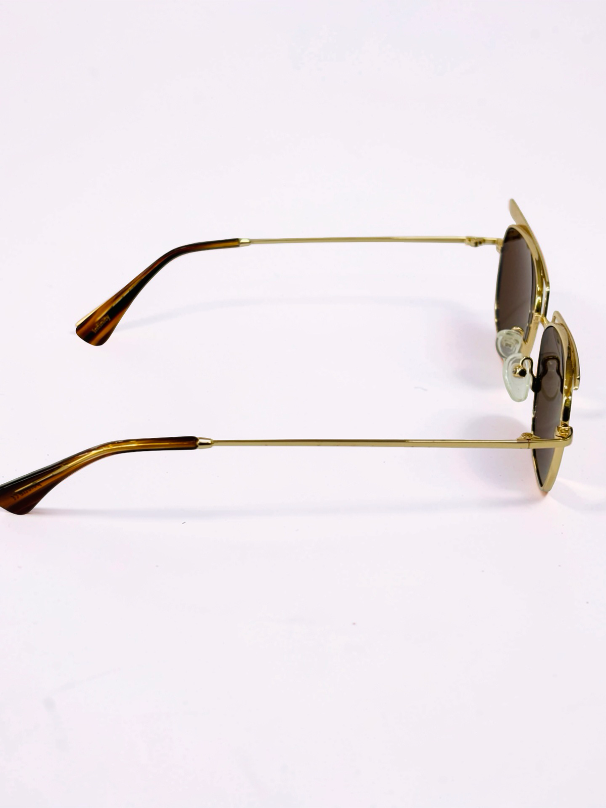 Prescription Sunglasses – Brown Tint Browline Square