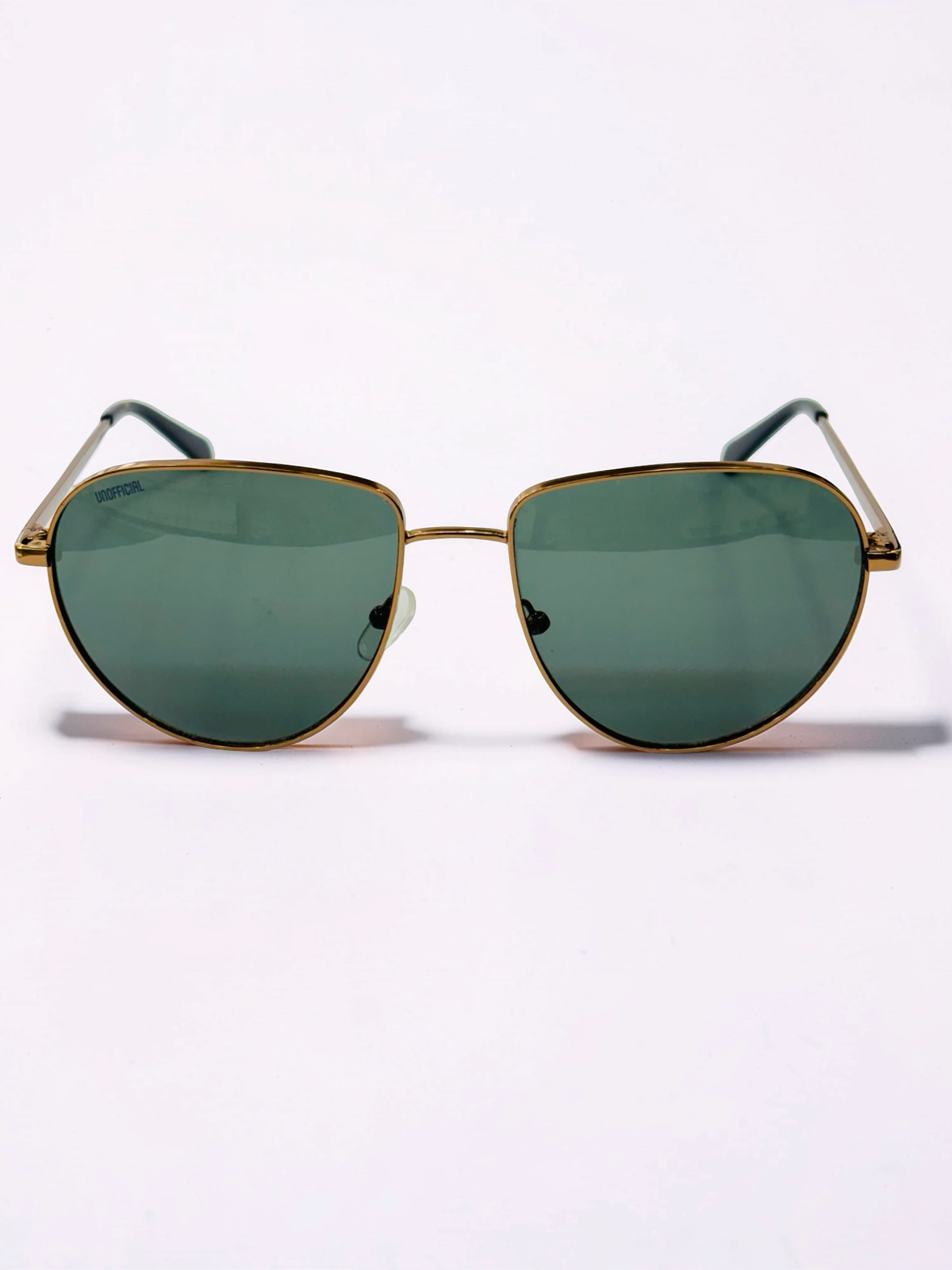Prescription Sunglasses – Gold Round Aviator