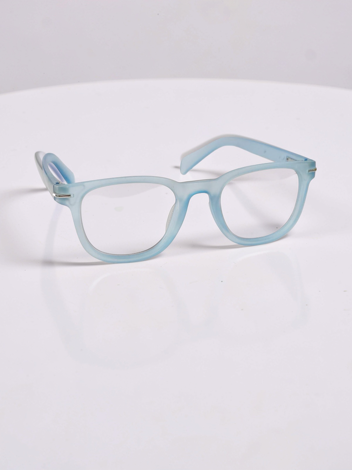 Flexible Blue Wayfarer Eyeglasses