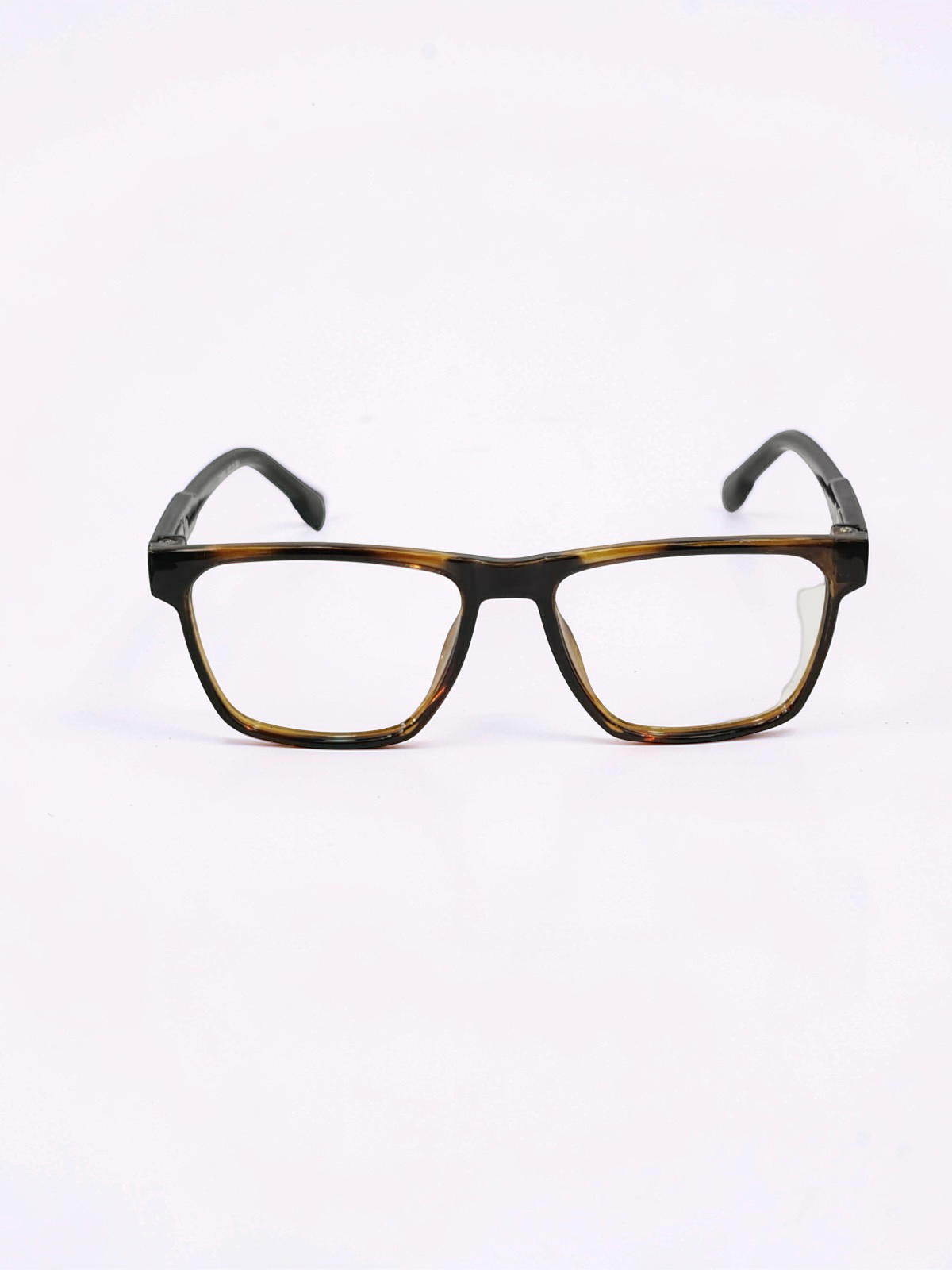 Dark Tortoise Rectangle Optical Frame