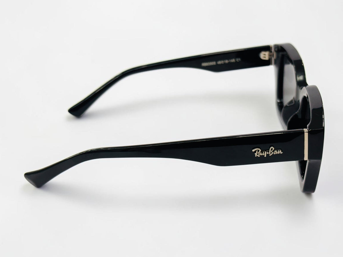 Ray-Ban x Ferrari Black Square Polarized Sunglasses