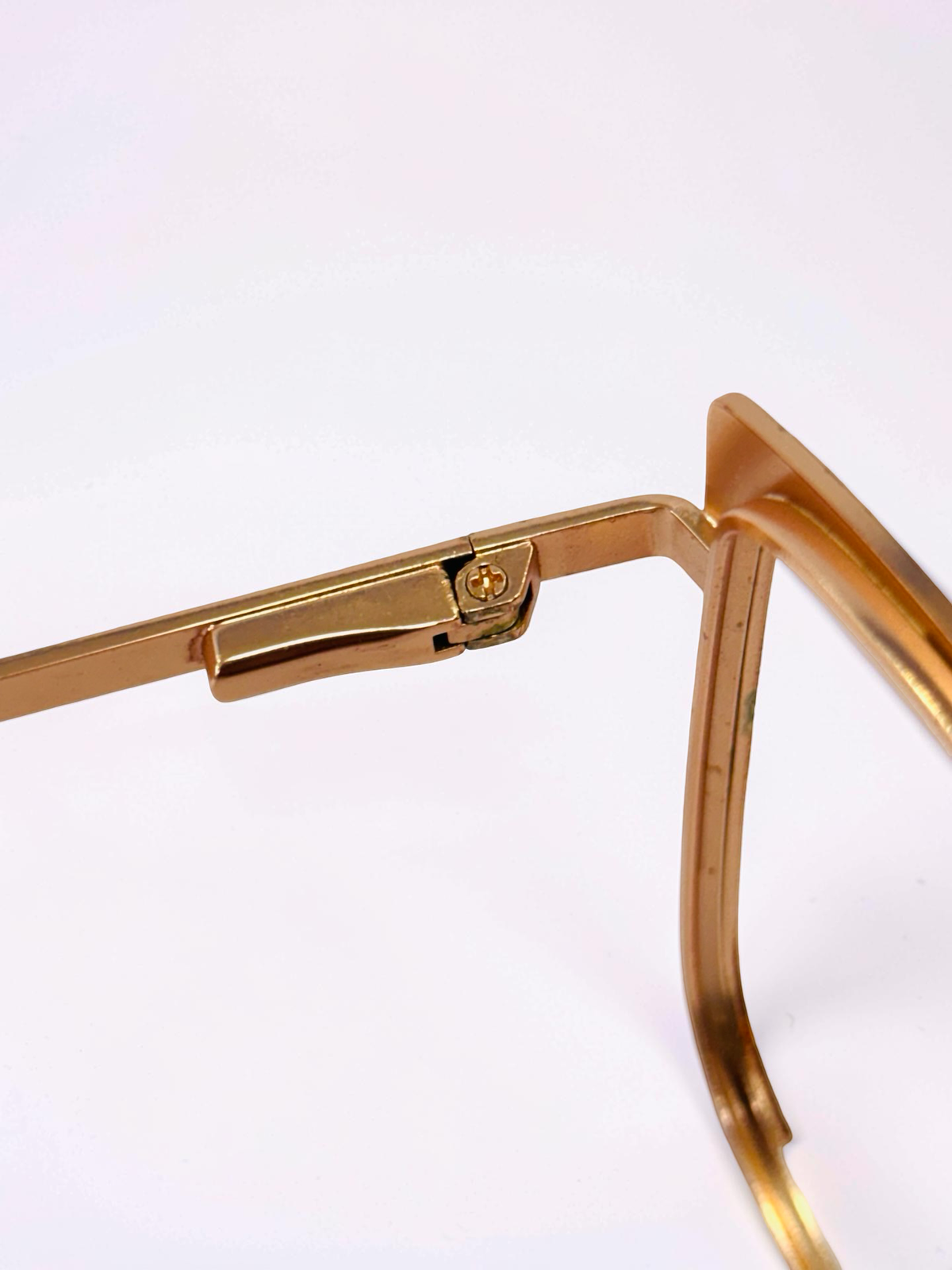 Unisex Metal Full-Frame Optical — Gold & Brown Tortoise