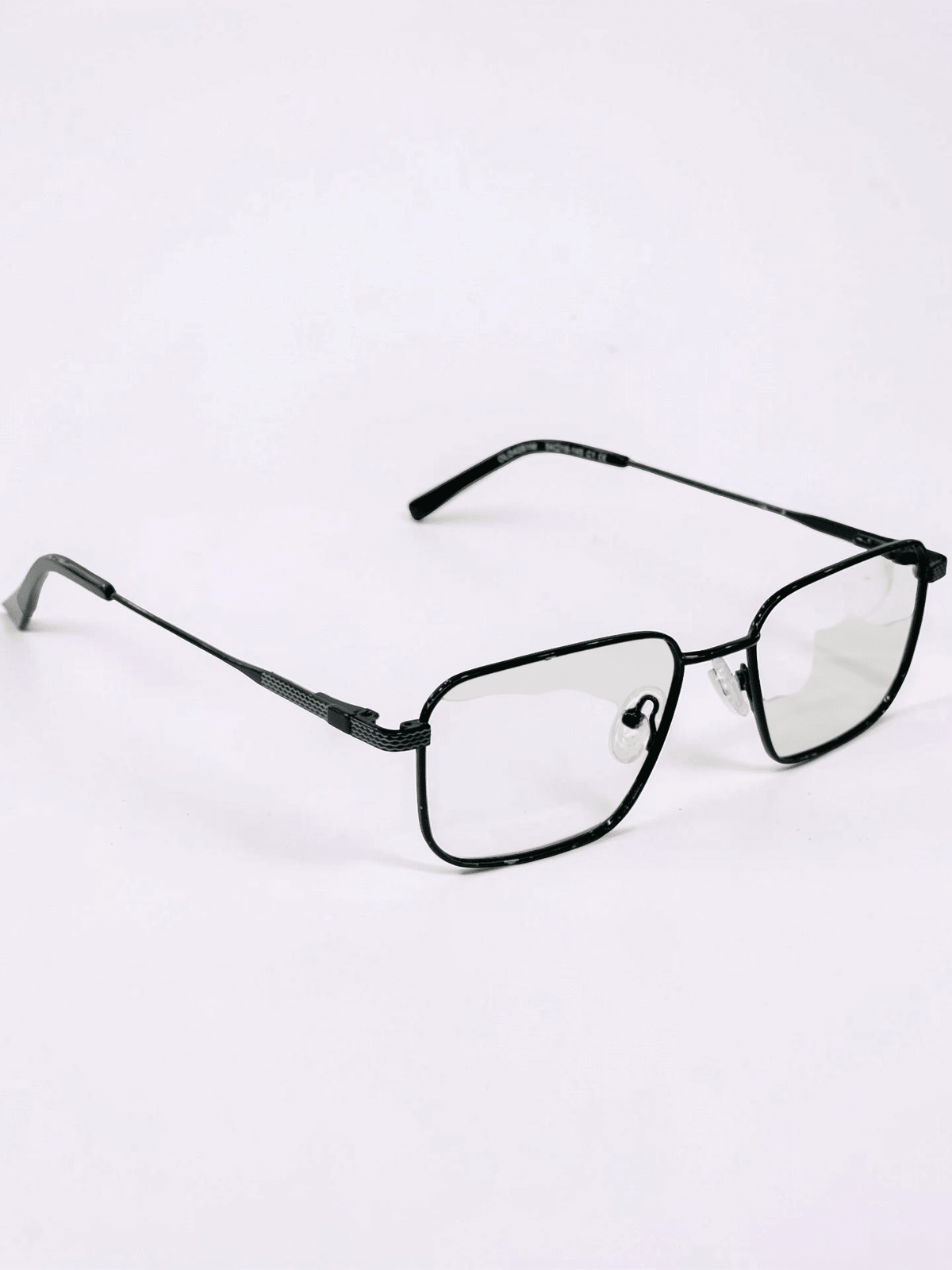 Black Metal Optical Frame - Glow Opticals