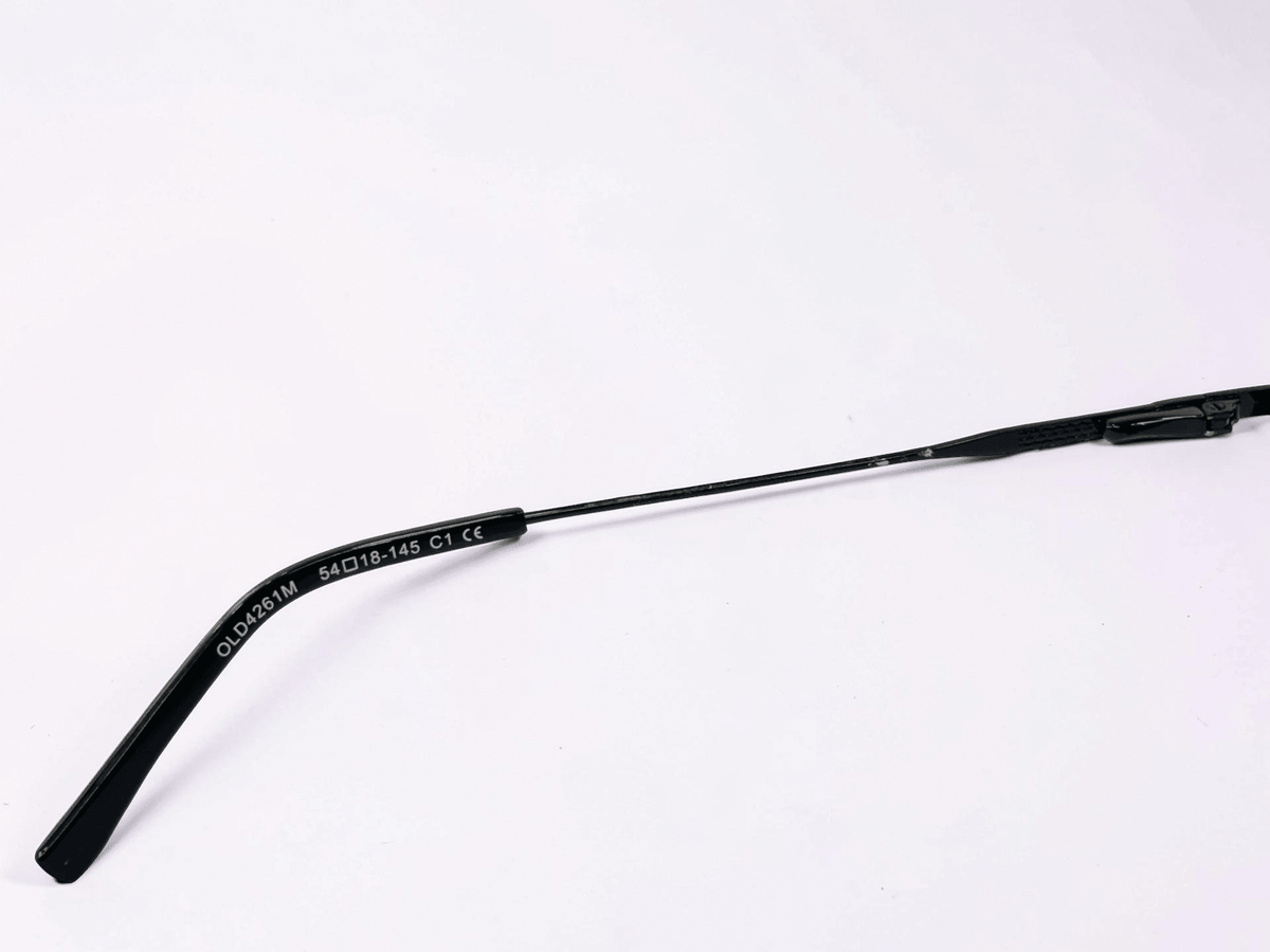 Black Metal Optical Frame - Glow Opticals