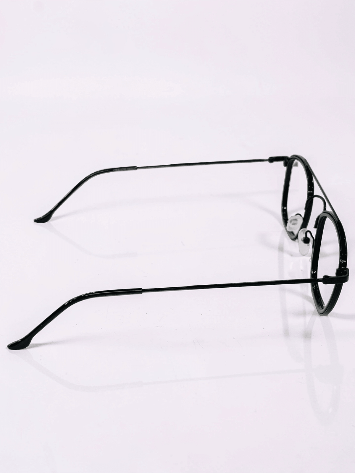 Dual Bar Square Optical Frame – Black - Glow Opticals