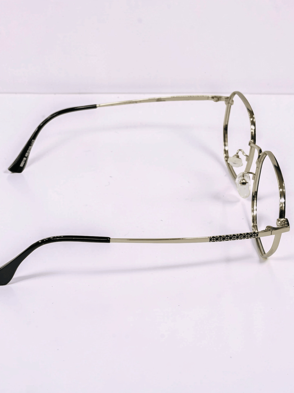 Metal Black Geometric Polygon Optical Frame - Glow Opticals