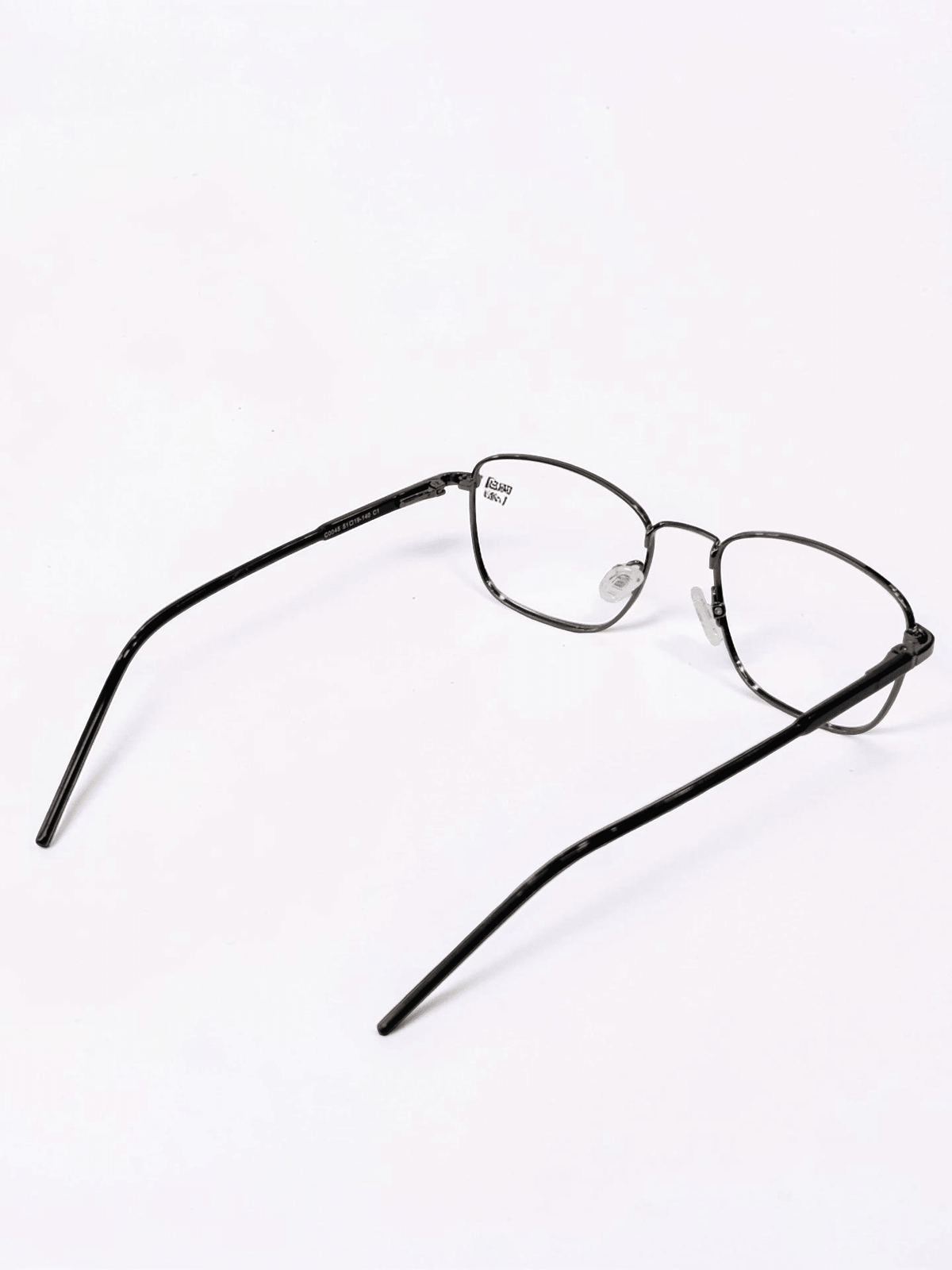 Metal Optical Frame – Gunmetal Black - Glow Opticals