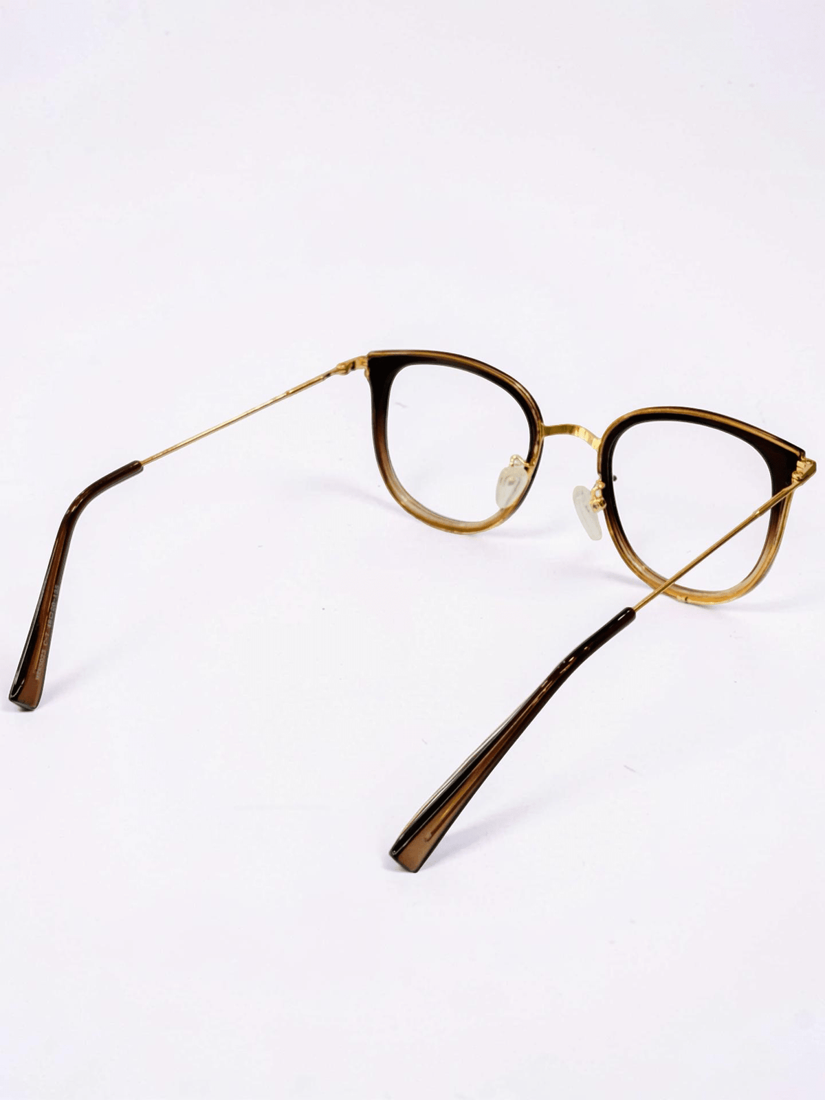 MR95023 Brown Gold Wayfarer Optical Frame - Glow Opticals