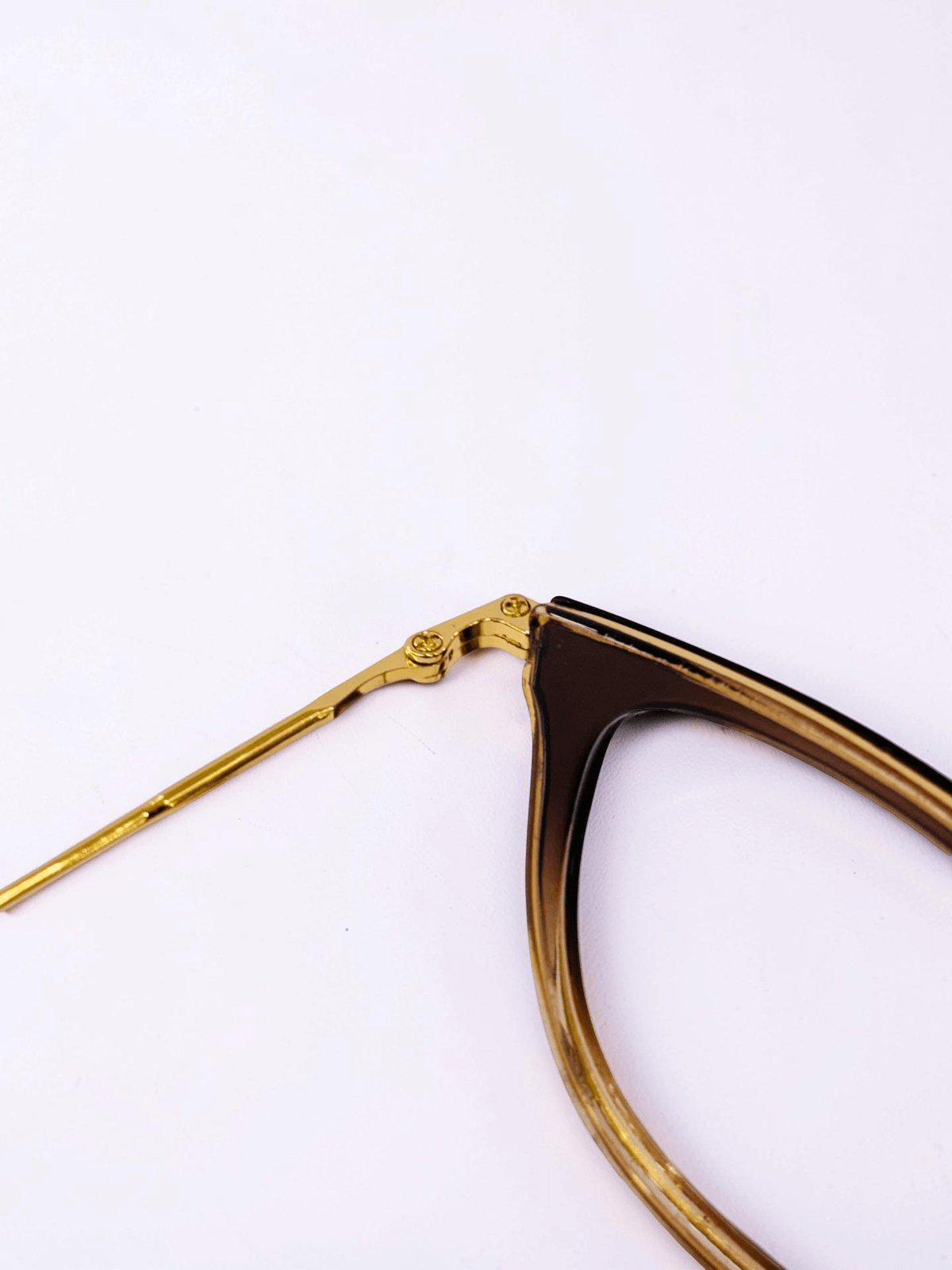 MR95023 Brown Gold Wayfarer Optical Frame - Glow Opticals