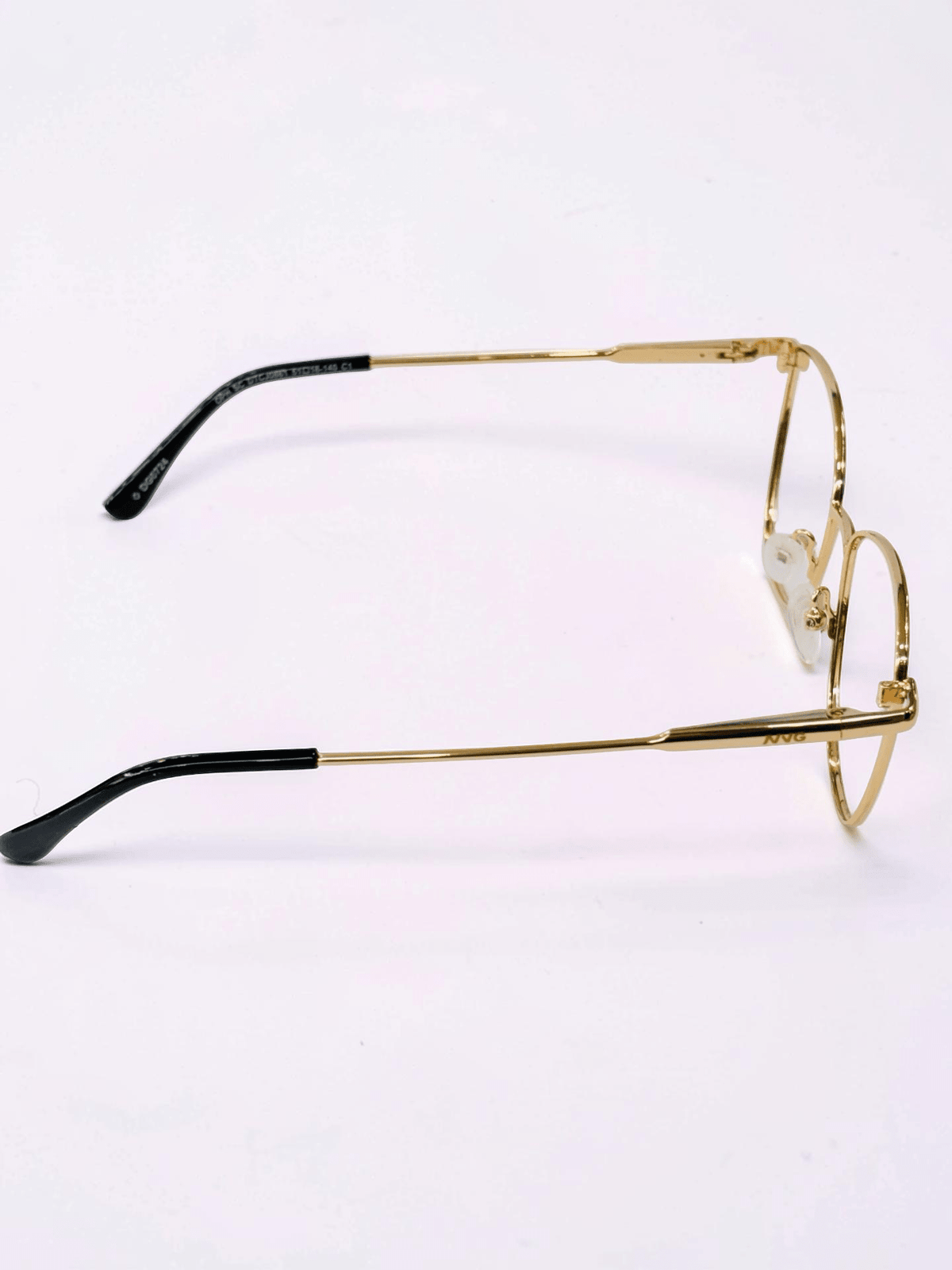 NVG OPH SC DTCJ0861 Gold Cat-Eye Optical Frame - Glow Opticals