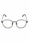 Polygon Metal Frame – Black - Glow Opticals