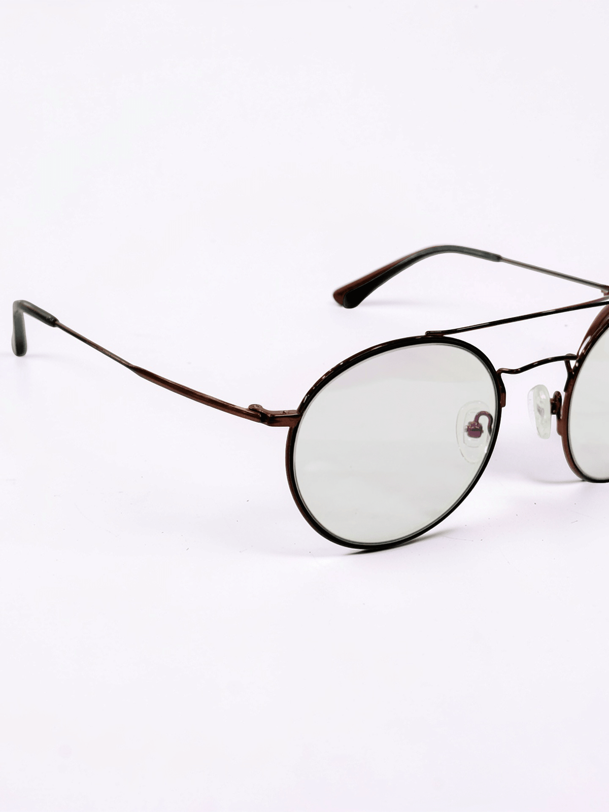 Round Double Bridge Optical Frame - Glow Opticals