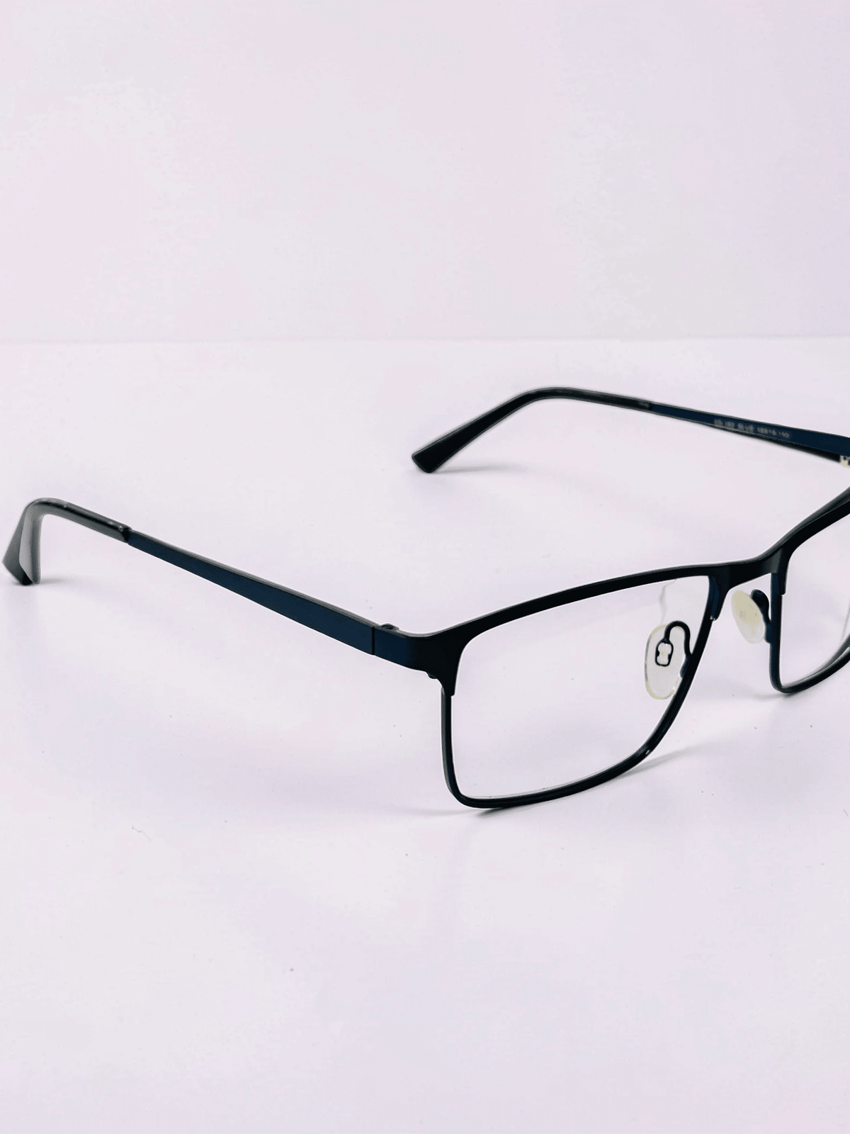 SS-382 Blue Metal Optical Frame - Glow Opticals